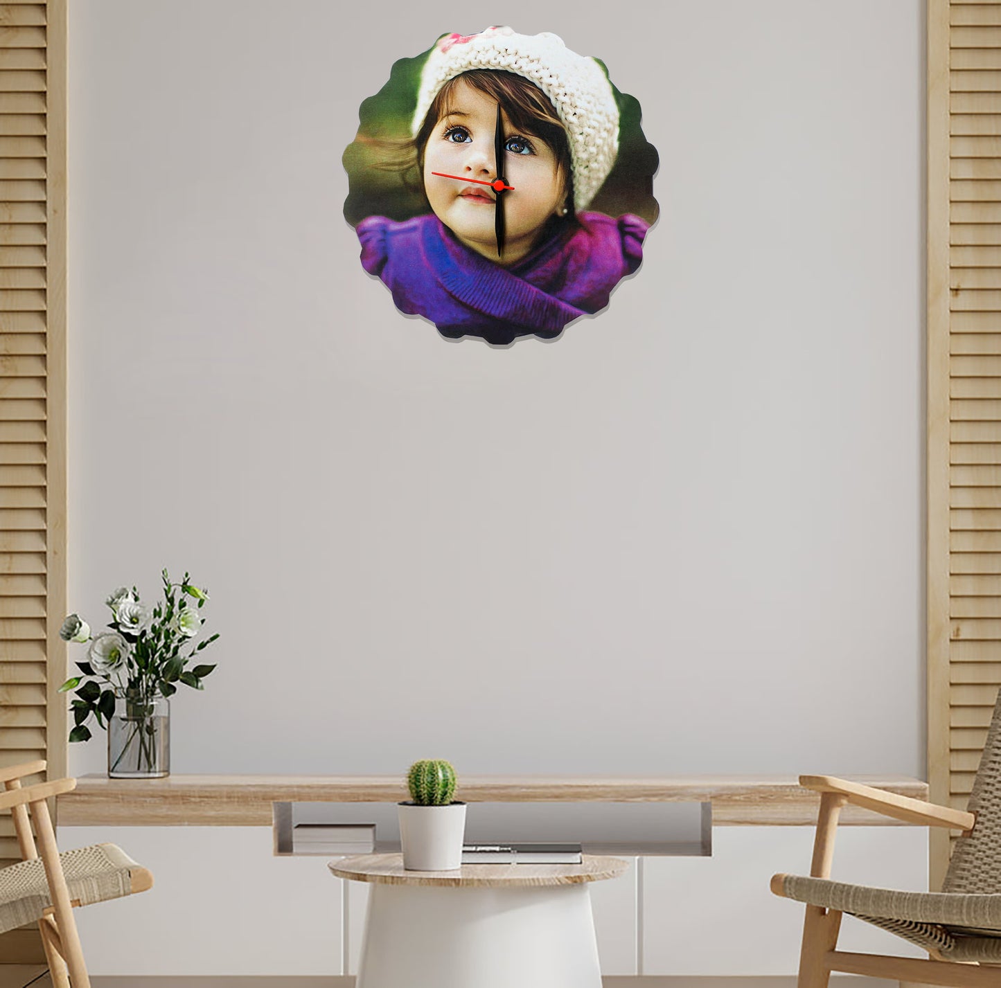 MDF Sublimation Wall Clock