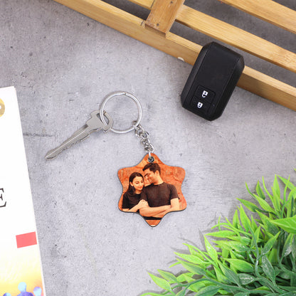 PREMIUM GLOSSY MDF KEYCHAIN