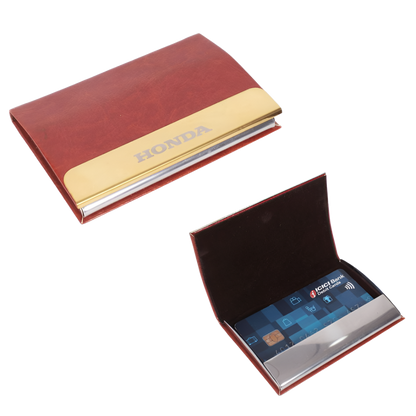 Royal Leatherette Card Holder