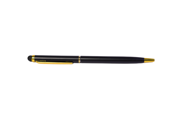 Golden Clip Slim Ball pen with Stylus