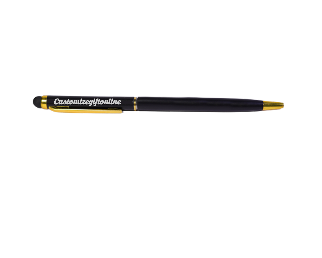 Golden Clip Slim Ball pen with Stylus