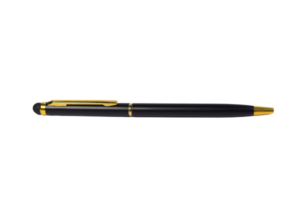 Golden Clip Slim Ball pen with Stylus