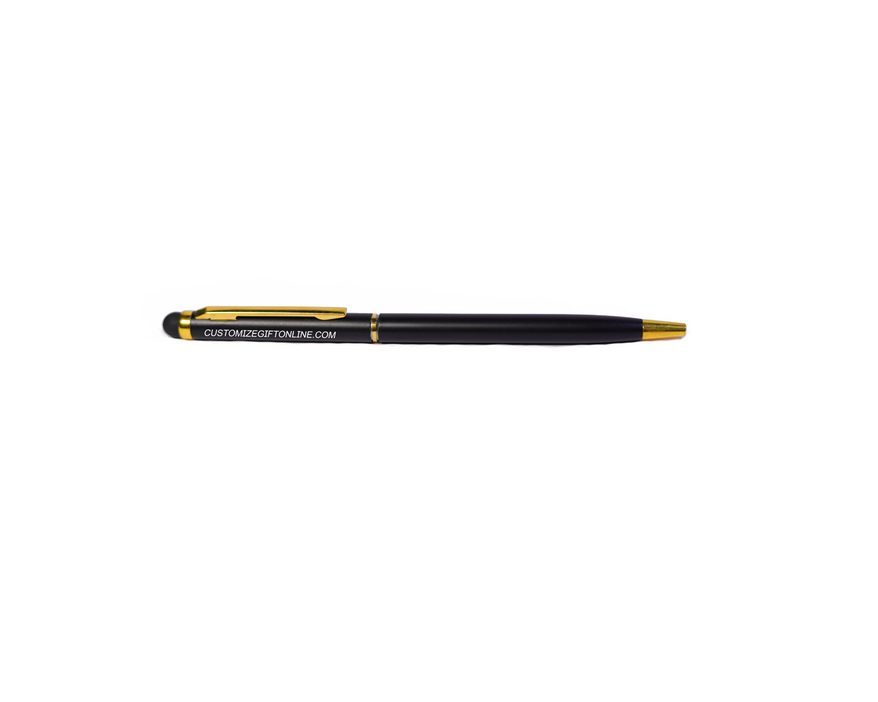 Golden Clip Slim Ball pen with Stylus