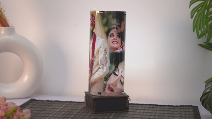 Bottle Neck Rotating Photo Frame