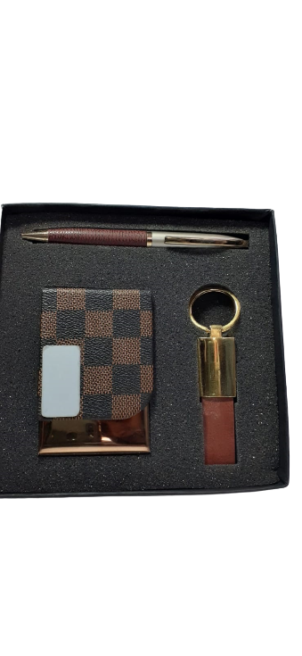 Combo of Card Holder, Pen &  Keyring