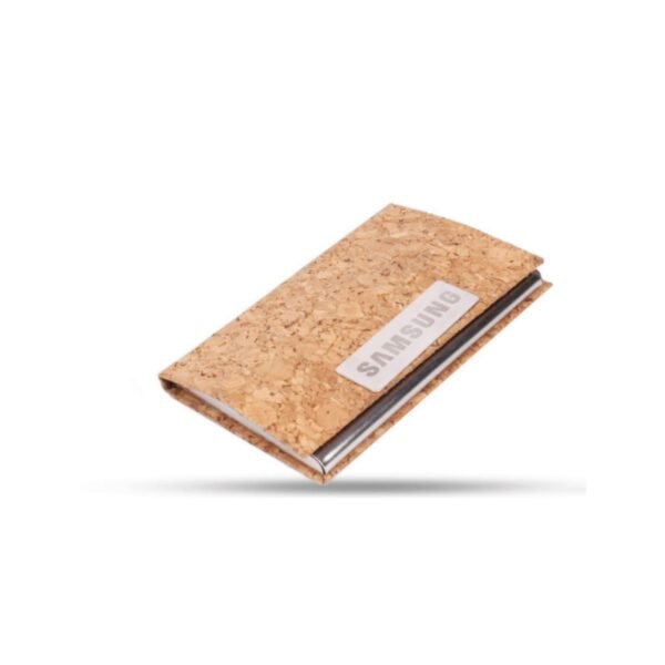Eco-Friendly 3-in-1 Corporate Gift Set – Cork Finish Pen, Keychain & Card Holder - Image 2