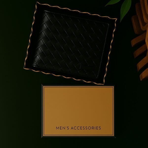 Black Premium Leather Wallet 002