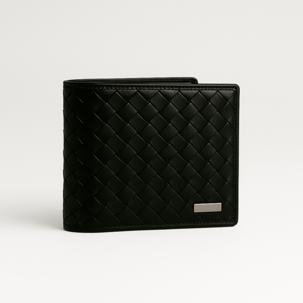 Black Premium Leather Wallet 002 - Image 3