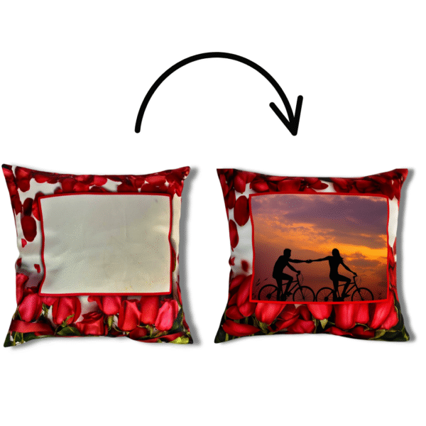 Rose Frame Cushion - Image 3