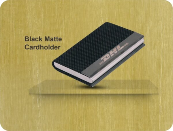Black Matte Premium Cardholder