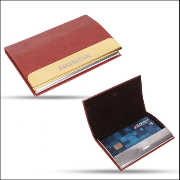 Elegant Leather Card Holder - Premium Gifting Choice